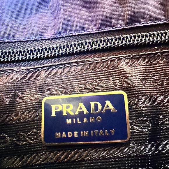 Prada Nylon Navy Blue Bucket Bag - Picture 8 of 16